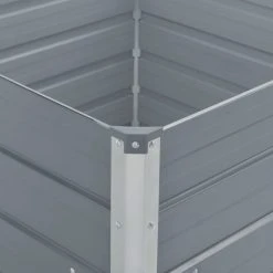 VidaXL Hochbeet 100×100×45 cm Verzinkter Stahl - vidaXL Hochbeet 100 x 100 x 45 cm Verzinkter Stahl Grau 11 VidaXL Hochbeet 100×100×45 cm Verzinkter Stahl - vidaXL Hochbeet 100 x 100 x 45 cm Verzinkter Stahl Grau -Günstiges Deko Geschäft c392f3f7efec42c0896879dea8afbc92