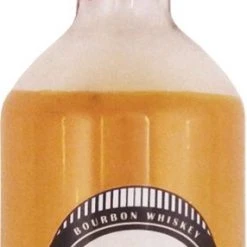 Krebs Glas Lauscha Bourbonflasche 8cm, Glasornament