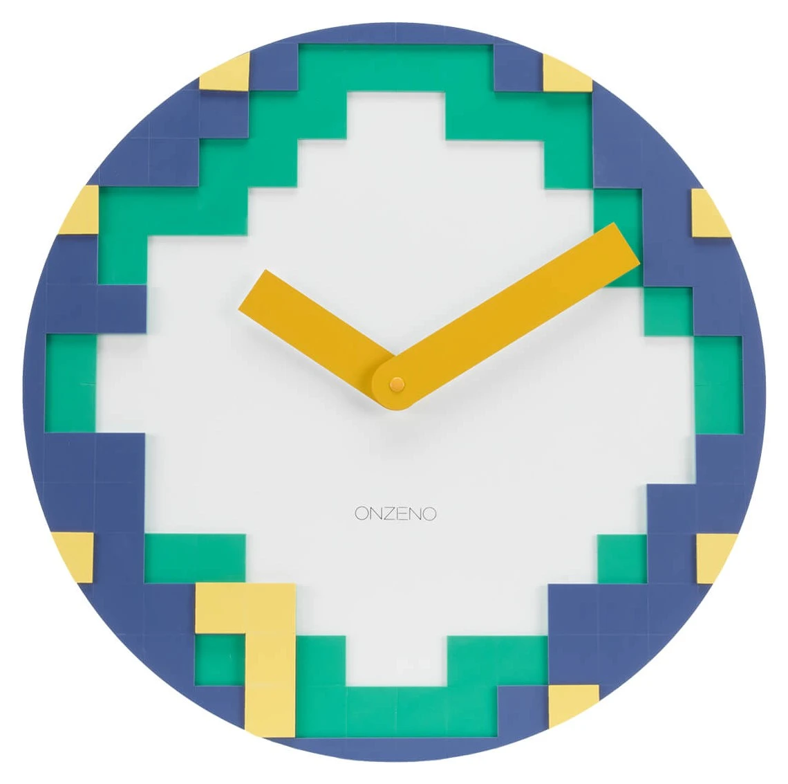 ONZENO Design Wanduhr THE PIXEL. 3 ONZENO Design Wanduhr THE PIXEL.