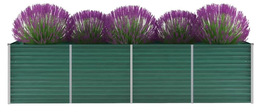 VidaXL Garten-Hochbeet Verzinkter Stahl Grün - vidaXL Garten-Hochbeet Verzinkter Stahl 320x80x77 cm Grün 4 VidaXL Garten-Hochbeet Verzinkter Stahl Grün - vidaXL Garten-Hochbeet Verzinkter Stahl 320x80x77 cm Grün – Bild 2