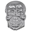 WOMO-DESIGN Deko Skull Wandskulptur Silber 42x30cm -Günstiges Deko Geschäft c5c7429f700e4e4aa1b4c144050ec8ff