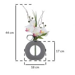 Atmosphera Créateur d'intérieur Künstliche Orchidee in Vase -Günstiges Deko Geschäft c6ee93c5ad154e1d9532e3e8d24673f7