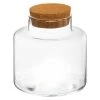 Atmosphera Créateur d'intérieur Glas mit Kork für Wald im Glas, Ø 12 cm