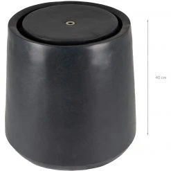 WOMO-DESIGN Springbrunnen anthrazit Ø 40x40cm - Anthrazit - 40 x 40 x 40 cm -Günstiges Deko Geschäft c8bbe5f7b830457aa1a7cab378acb655.cropped 252 20 1525 1957.processed