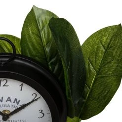 Atmosphera Créateur d'intérieur Tischuhr CUBA, Blätter-Optik -Günstiges Deko Geschäft c94f12f2ee3046969b267d46f1c3ecb9