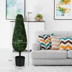 Costway 2er Set künstlicher Pflanzbaum 13 Costway 2er Set künstlicher Pflanzbaum -Günstiges Deko Geschäft c9ffd5f5b9ee4cb2a208449acc7f08fe