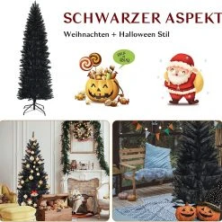 Costway 180cm Künstlicher Weihnachtsbaum 11 Costway 180cm Künstlicher Weihnachtsbaum -Günstiges Deko Geschäft cc1d31ba39e74acf904798326145f9cb