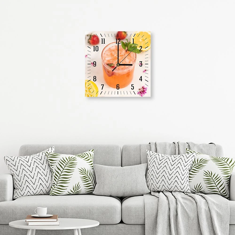 LegendArte Wanduhr - Frucht-Erfrischung 4 LegendArte Wanduhr - Frucht-Erfrischung – Bild 2