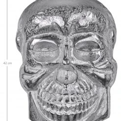 WOMO-DESIGN Deko Skull Wandskulptur Silber 42x30cm -Günstiges Deko Geschäft d038c96db6b1433285b9ecf5c8f61b1f.cropped 206 27 1450 1877.processed