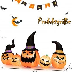 Costway Kürbisfamilie Halloween -Günstiges Deko Geschäft d22a2d3e4a904a3a84b36b13e22e5abc
