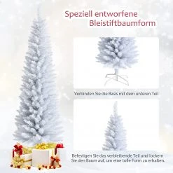 Costway 180cm Künstlicher Weihnachtsbaum -Günstiges Deko Geschäft d30d27d13c54438b9a8b01d60897801b