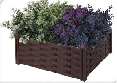 Progarden Gartenzaun aus Kunststoff, 4 Stück 4 Progarden Gartenzaun aus Kunststoff, 4 Stück – Bild 2