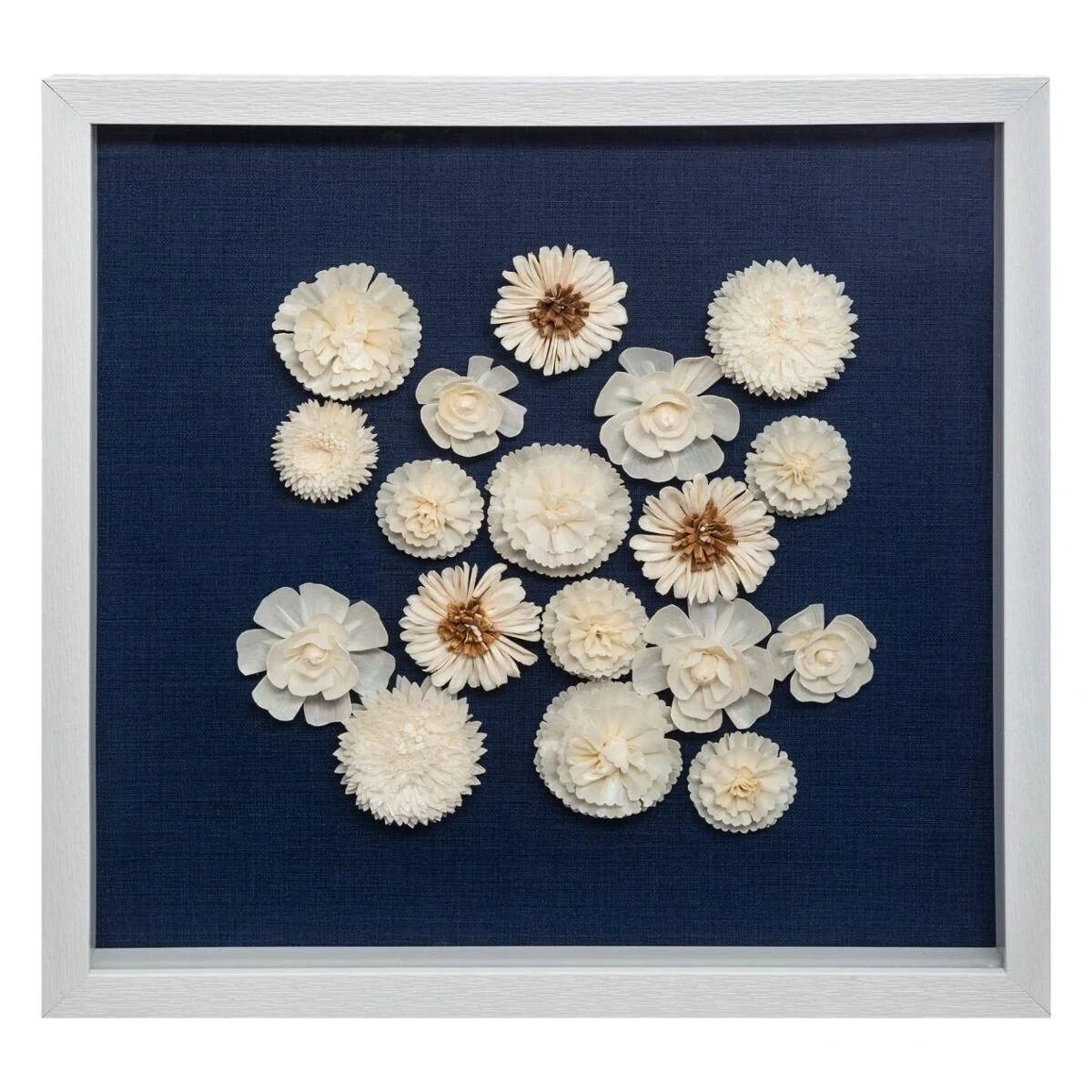 Atmosphera Créateur d'intérieur Wanddekoration 3D, 55 x 55 cm, Blumen 3 Atmosphera Créateur d'intérieur Wanddekoration 3D, 55 x 55 cm, Blumen