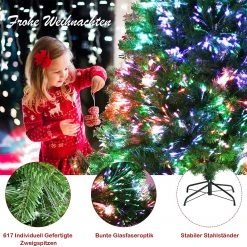 Costway 180cm Künstlicher Weihnachtsbaum 14 Costway 180cm Künstlicher Weihnachtsbaum -Günstiges Deko Geschäft d631e074616f4cc5b4bcf40b347ecc0c