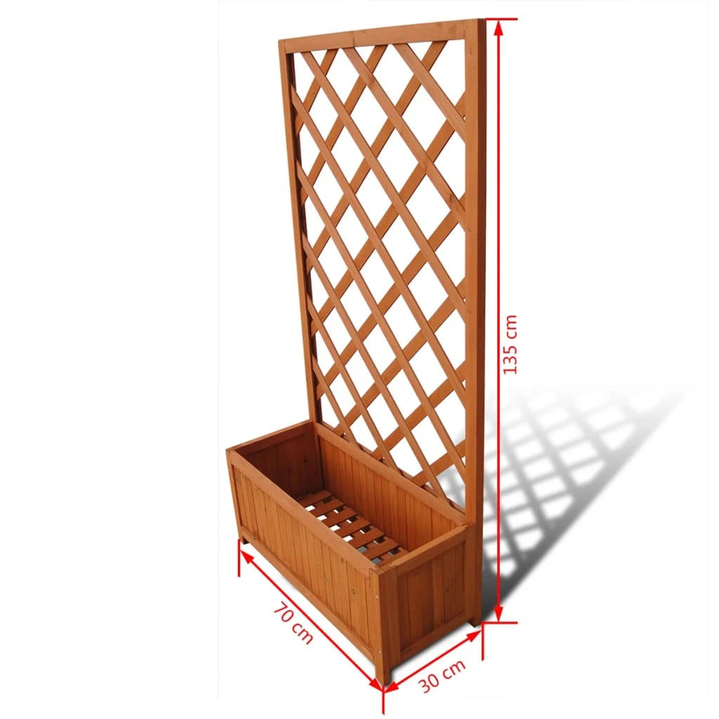 VidaXL Pflanzkübel mit Rankhilfe - Pflanzkübel mit Rankhilfe 70 x 30 x 135 cm 7 VidaXL Pflanzkübel mit Rankhilfe - Pflanzkübel mit Rankhilfe 70 x 30 x 135 cm – Bild 5