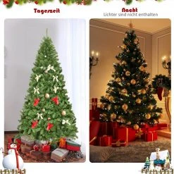 Costway 230cm Künstlicher Weihnachtsbaum -Günstiges Deko Geschäft d70e299873ea40589e106776a4f1d73d