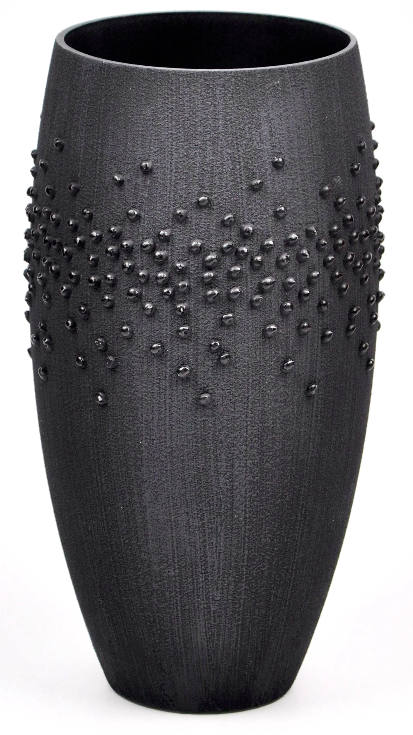 7ART Handbemalte Glasvase - Tischvase aus Glas 30 cm 3 7ART Handbemalte Glasvase - Tischvase aus Glas 30 cm