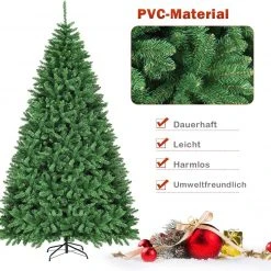 Costway 275cm Künstlicher Weihnachtsbaum -Günstiges Deko Geschäft d7578b8db5414478b2975ec85bb9eb80