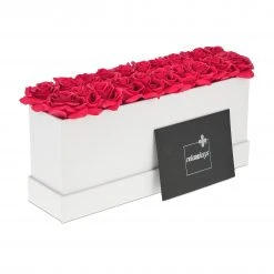 Relaxdays Weiße Rosenbox lang mit 20 Rosen 16 Relaxdays Weiße Rosenbox lang mit 20 Rosen -Günstiges Deko Geschäft d8adf293c1544e2ca337f989633bf542