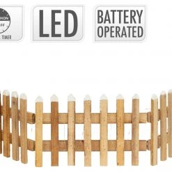 ECD Germany Deko-LED Weihnachtszaun braun 90x21cm -Günstiges Deko Geschäft d8c8f229f8234f2fb8eb163fdfba2969.cropped 15 35 1970 1389.processed