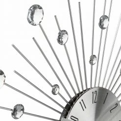 Atmosphera Créateur d'intérieur Wanduhr mit Kristallen -Günstiges Deko Geschäft d9470adf8f214c4cba29d53d061ac0d7