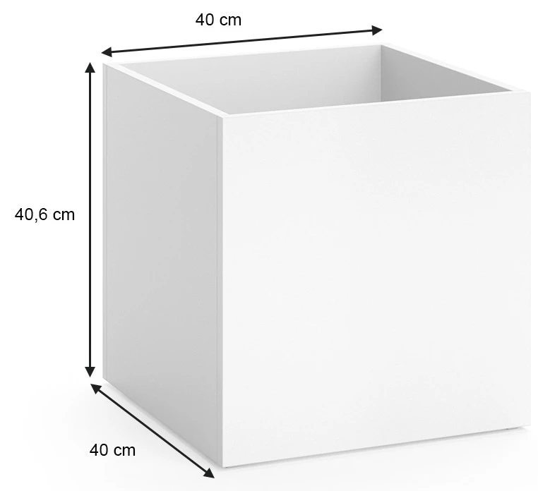Vicco Blumenkasten „Ruben“ Weiß 8 Vicco Blumenkasten „Ruben“ Weiß – Bild 6