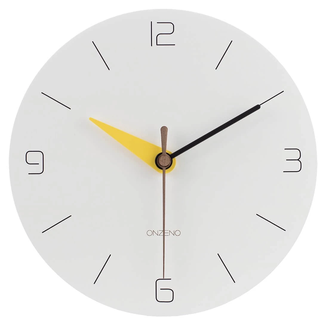 ONZENO Design Wanduhr THE RUBY. 3 ONZENO Design Wanduhr THE RUBY.