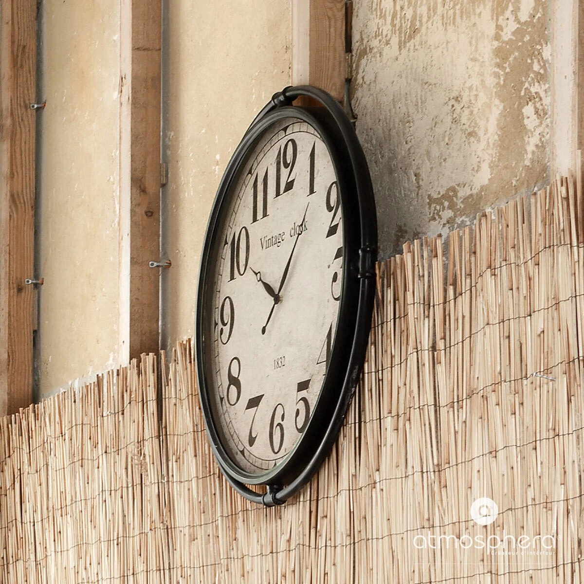Atmosphera Créateur d'intérieur Wanduhr im Vintage-Stil IGOR, Ø 74 cm 4 Atmosphera Créateur d'intérieur Wanduhr im Vintage-Stil IGOR, Ø 74 cm – Bild 2