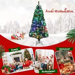 Costway 150cm Künstlicher Weihnachtsbaum -Günstiges Deko Geschäft daba0d5ac531447894b789068936e0ec
