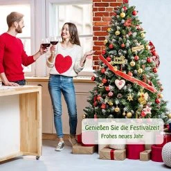 Costway 180cm Künstlicher Weihnachtsbaum -Günstiges Deko Geschäft dac9ae47a9bb4def8ce7afa73a23b4a3
