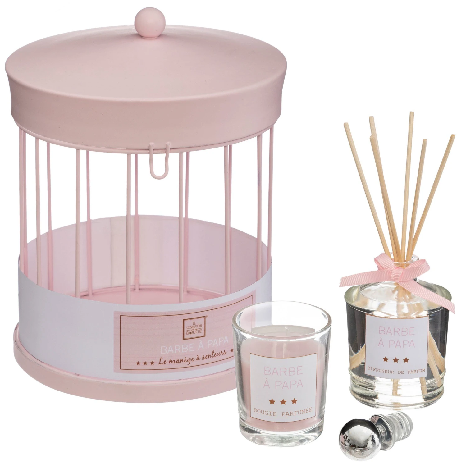 Atmosphera Créateur d'intérieur Aromatisches Set mit Stäbchen und Kerze 4 Atmosphera Créateur d'intérieur Aromatisches Set mit Stäbchen und Kerze – Bild 2