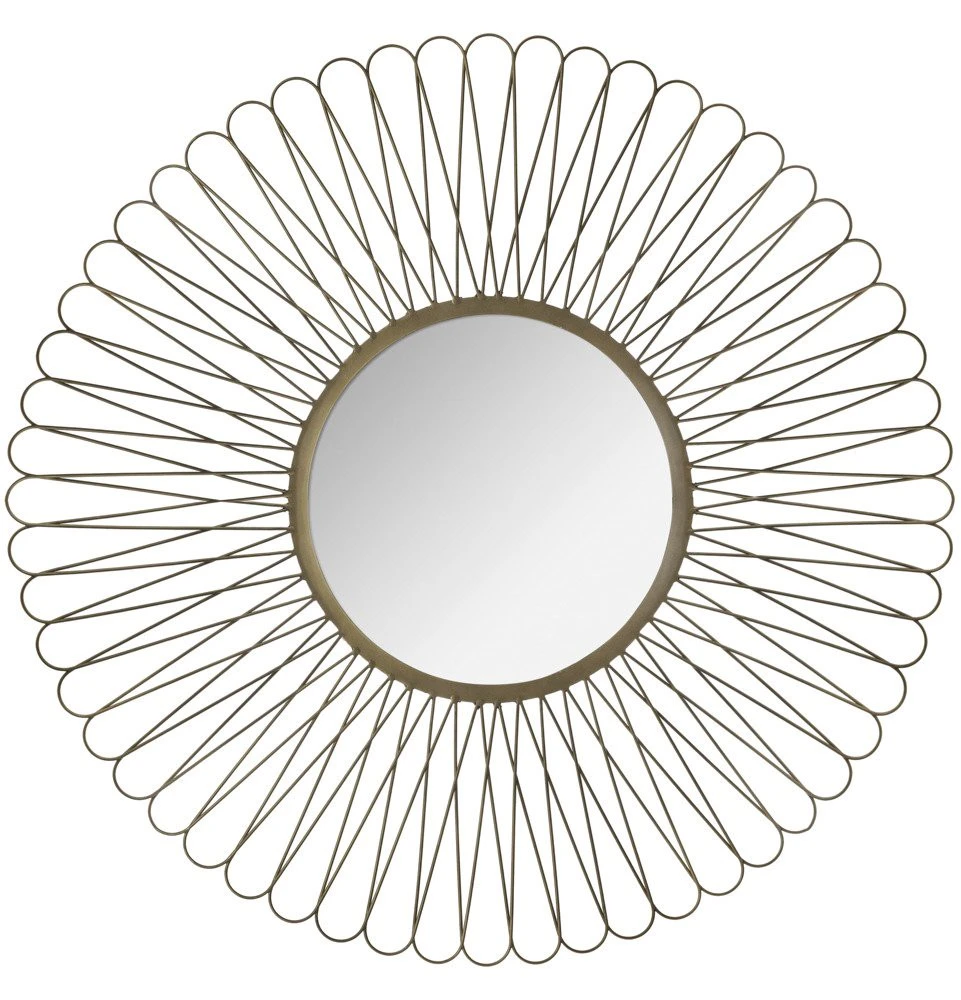 Atmosphera Créateur d'intérieur Wandspiegel Rund ⌀ 76 cm Sonne Metal 3 Atmosphera Créateur d'intérieur Wandspiegel Rund ⌀ 76 cm Sonne Metal