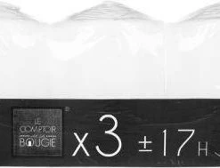 Atmosphera Créateur d'intérieur Weiße Kerzen, 3 Stück, Ø 5 x 7,5 cm -Günstiges Deko Geschäft de005ba2d02c4151ad86fa240b22d4ef