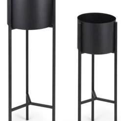 Lifa Living Pflänzenständer Lily - Schwarz