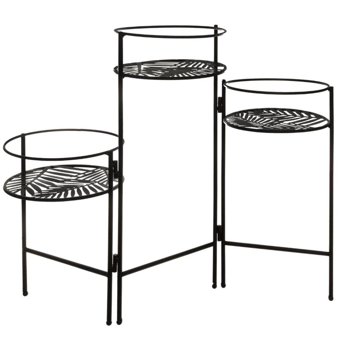 Atmosphera Créateur d'intérieur Blumenbeet Metall stehend LEAF 3 Atmosphera Créateur d'intérieur Blumenbeet Metall stehend LEAF