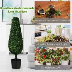 Costway 2er Set künstlicher Pflanzbaum 12 Costway 2er Set künstlicher Pflanzbaum -Günstiges Deko Geschäft dee9e53c3e9b44dda191fe7f3084a1c7