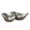 Boltze Deko-Schale Batley (2-teilig) - Aluminium - Silber -Günstiges Deko Geschäft deko schale batley 2 teilig aluminium silber 4795856