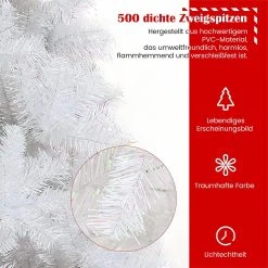 Costway 150cm Künstlicher Weihnachtsbaum 11 Costway 150cm Künstlicher Weihnachtsbaum -Günstiges Deko Geschäft df635a4979534ba88a130710cf031f07