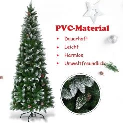 Costway 220cm Künstlicher Weihnachtsbaum 12 Costway 220cm Künstlicher Weihnachtsbaum -Günstiges Deko Geschäft e01c26a3893d4d0598f231204fa30f53