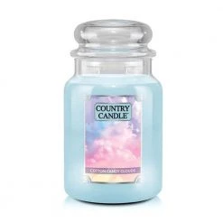 Country Candle Large Jar Cotton Candy Clouds