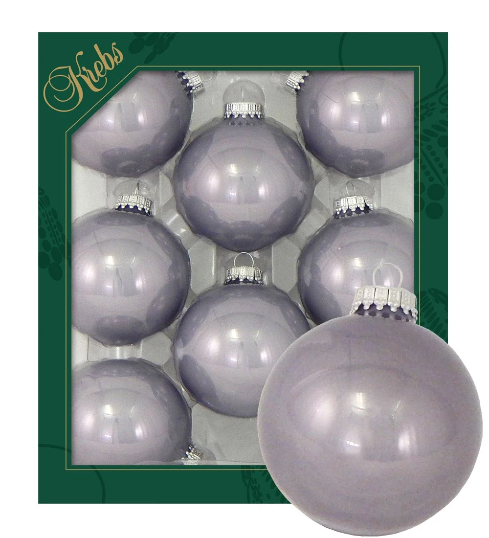 Krebs Glas Lauscha Koalagraue Glaskugel uni 7cm 3 Krebs Glas Lauscha Koalagraue Glaskugel uni 7cm