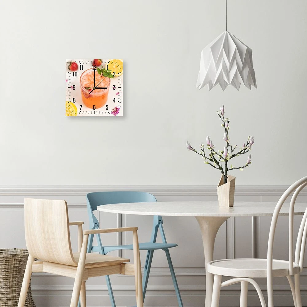 LegendArte Wanduhr - Frucht-Erfrischung 5 LegendArte Wanduhr - Frucht-Erfrischung – Bild 3
