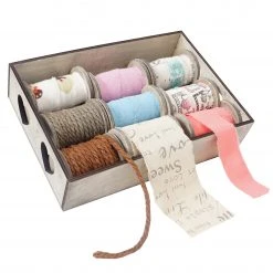 HWC Deko-Box Bänder 9 Rollen - Standard