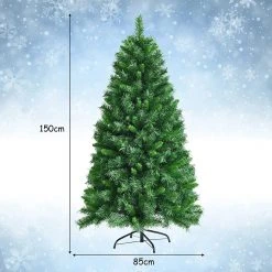 Costway 150cm Künstlicher Weihnachtsbaum -Günstiges Deko Geschäft e4d5e8e2b9e745a19e90560a50b2eb75