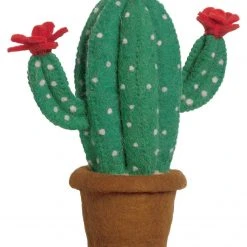 CACTUS FLOWER FILZ-DECO 12x20x32