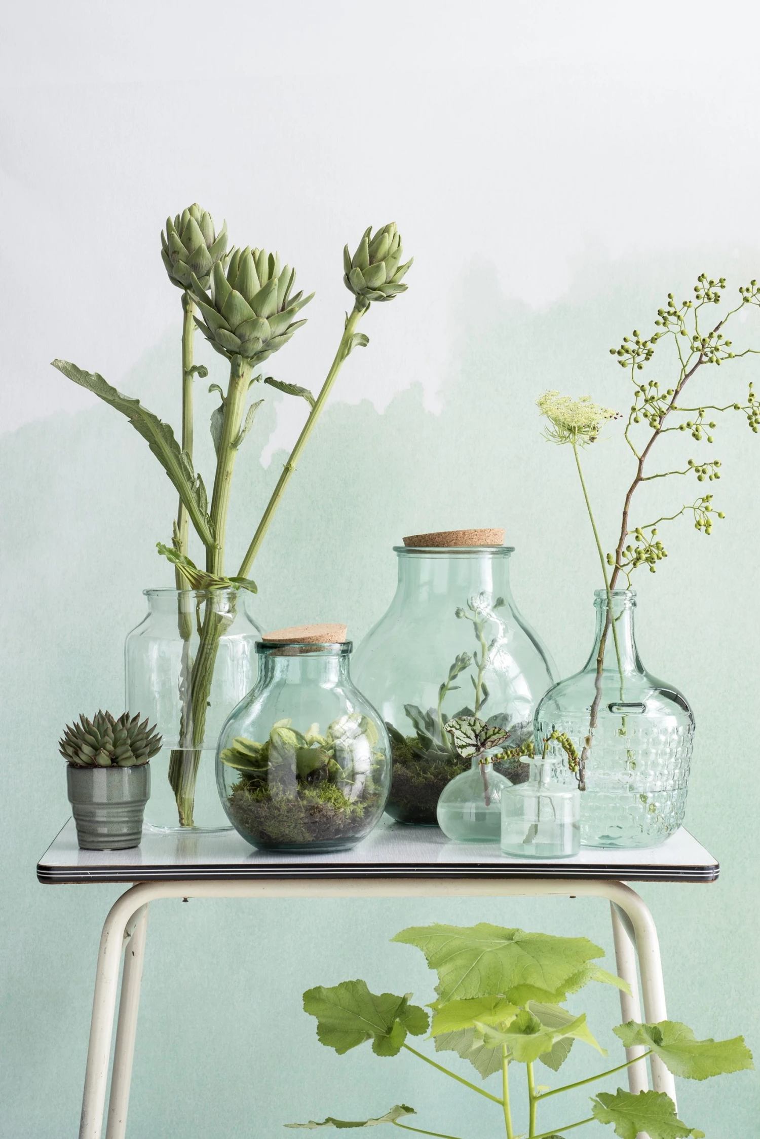 Mica Decorations Vase Olly - 29 x 38 x 29 cm - Durchmesser: 29 cm 4 Mica Decorations Vase Olly - 29 x 38 x 29 cm - Durchmesser: 29 cm – Bild 2