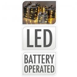 Home&Styling Collection Weihnachtsdeko GESCHENKE, 3er-Set, LED -Günstiges Deko Geschäft e6198fdce71b49ffa6c485380c3c1976