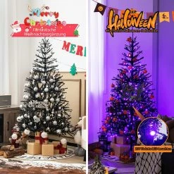 Costway 183cm Künstlicher Weihnachtsbaum -Günstiges Deko Geschäft e650f5dc0121489fb20e34f0bd4e7d89