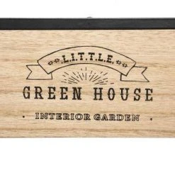 Atmosphera Créateur d'intérieur Mini-Gewächshaus auf Holzbasis 9 Atmosphera Créateur d'intérieur Mini-Gewächshaus auf Holzbasis -Günstiges Deko Geschäft e6a4b629f2fe4b12ad404767413786dd