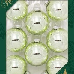 Krebs Glas Lauscha Lindgrün glänzend 7cm Glaskugeln uni -Günstiges Deko Geschäft e758b547307a42b7af3a2f9970cbc31d